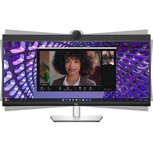 Dell P3424WEB 34 3440x1440 60Hz 5ms HDMI DP Type-C Curved Led Monitr