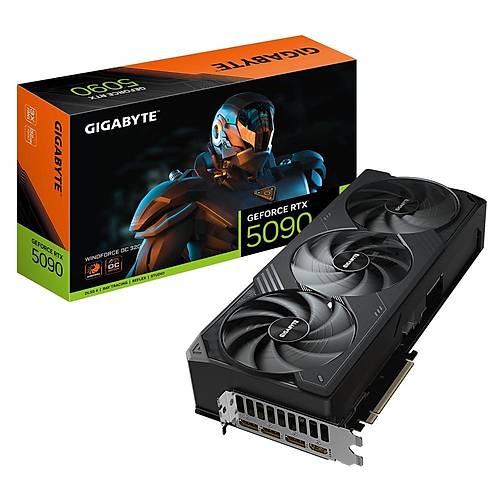 Gigabyte GeForce RTX 5090 WindForce OC 32GB 512bit GDDR7 GV-N5090WF3OC-32GD