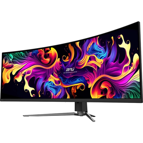 MSI MPG 491CQP QD-OLED 49 5120x1440 144Hz 0.03 ms HDMI DP Type-C HDR 400 Curved OLED Gaming Monitr