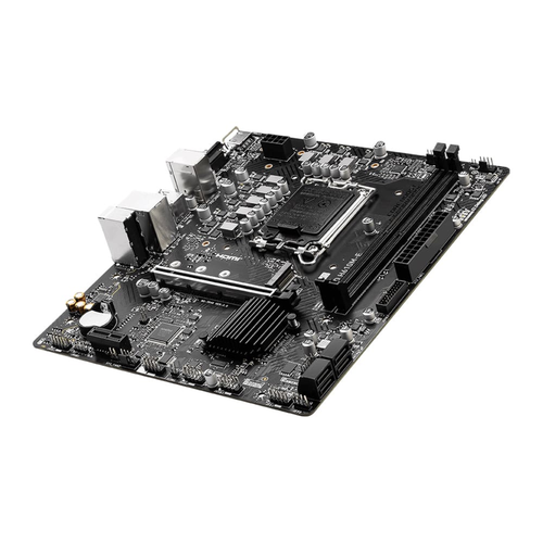 MSI PRO H610M-E DDR5 5600MHz (OC)HDMI VGA M.2 USB 3.2 1x1G LAN mATX Soket 1700