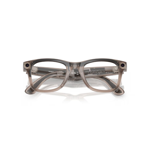 Ray-Ban Meta Wayfarer Ak�ll� G�zl�k Shiny Warm Stone Watermelon Red Transitions RW4006