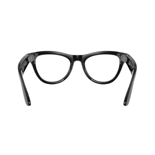 Ray-Ban Meta Skyler Ak�ll� G�zl�k Parlak Siyah �er�eve G�k Mavisi �effaf I���a G�re Koyula�an Cam Rengi