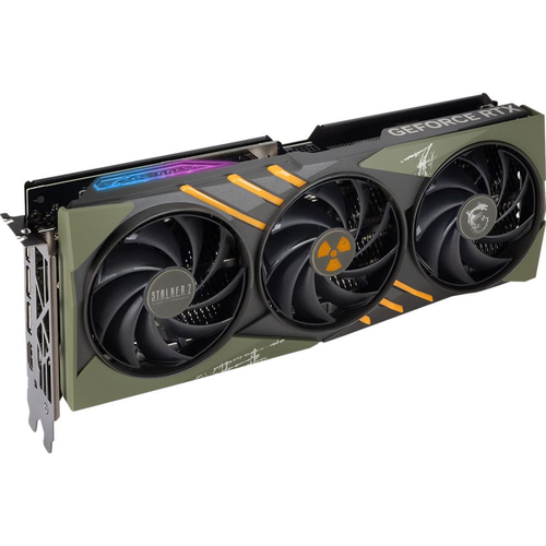 MSI GeForce RTX 4070 Ti Super 16G Gaming Slim Stalker 2 Edition 16GB GDDR6X 256Bit DX12 PCIe 4.0 X16 DLSS 3 Ekran Kart� (3xDP 1xHDMI)