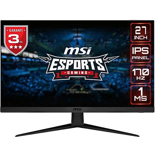 MSI Optix G2712 27 1920x1080 170Hz 1ms HDMI DP IPS Gaming Monitr