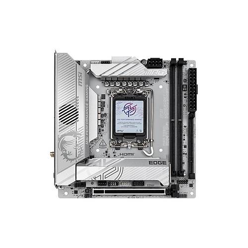 MSI MPG Z890I EDGE Ti WiFi DDR5 8600MHz (OC) USB 20Gbps 4xM.2 Thunderbolt 4 HDMI 2xDP 5G LAN WiFi 7 mini ITX Soket 1851