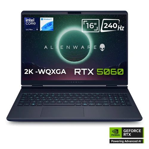 Dell Alienware 16X Aurora AC16251 | RTX 5060 lı 16 WQXGA Gaming Laptop