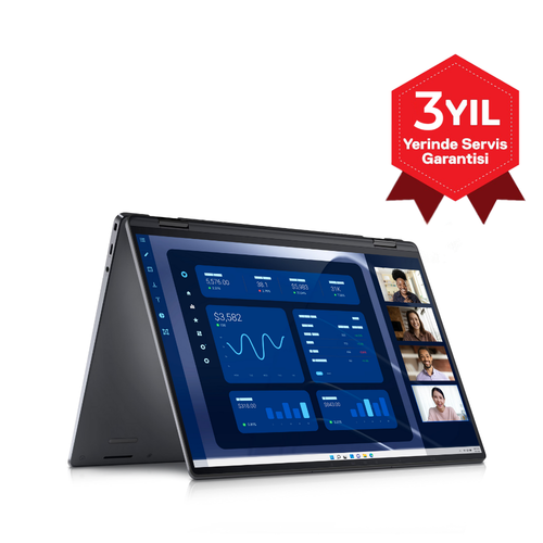 Dell Latitude 9450 2in1 Ultra 7 165U 32GB 1TB SSD Intel Arc 14 QHD+ Touch Windows 11 Pro XCTOL945014EMEA-2IN1-VP