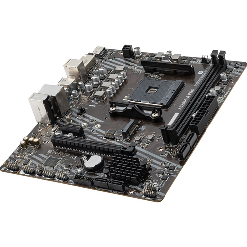 MSI A520M-A PRO DDR4 4600MHz DVI HDMI VGA M.2 USB 3.2 mATX AM4