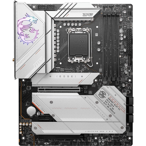 MSI MPG Z790 EDGE WiFi DDR4 5333MHz (OC) PCI-E Gen 5 M.2 USB 3.2 DP HDMI 1x2.5G LAN WiFi 6E ATX Soket 1700