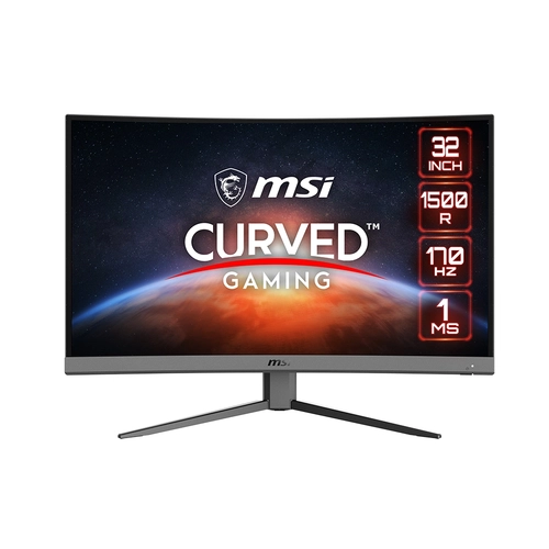 MSI G32C4 E2 31.5 1920x1080 170Hz 1ms HDMI DP 1500R Curved Led Gaming Monitr