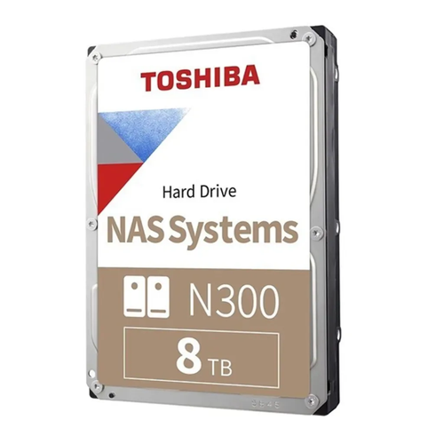 Toshiba N300 8TB 7200RPM 512MB Sata 6Gbit/sn MN10ADA800S NAS Sabit Disk