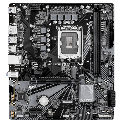 Gigabyte B760M H V2 DDR5 8000 MHz (OC) M.2 1G Lan Micro-ATX Soket 1700