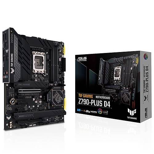 ASUS TUF GAMING Z790-PLUS DDR4 5333MHz(OC) PCI-E Gen5 M.2 USB 3.2 DP HDMI 2.5G LAN ATX Soket 1700