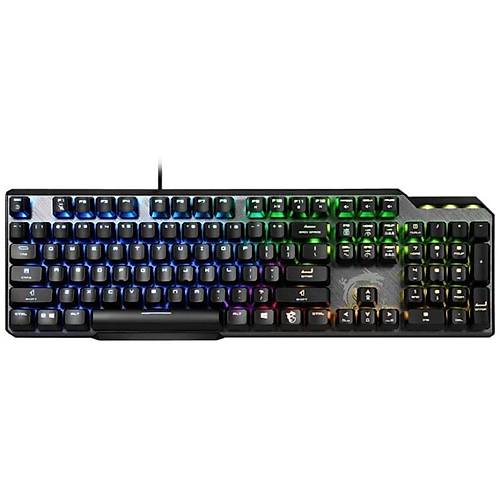 MSI Vigor GK50 Elite Kailh Box Beyaz Switch T�rk�e RGB Mekanik Gaming Klavye