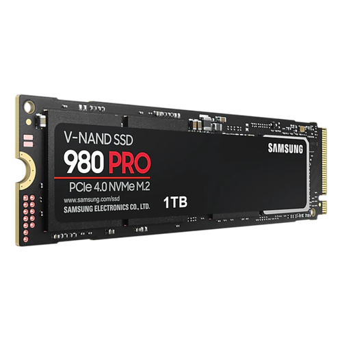 Samsung 980 Pro 1TB PCle 4.0 NVMe M.2 SSD Disk MZ-V8P1T0BW