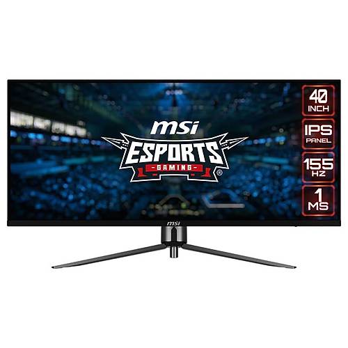 MSI MAG401QR 40 3440x1440 155Hz 1ms HDMI DP Type-C HDR 400 IPS Gaming Monitr