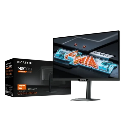Gigabyte M27QS 27 2560x1440 QHD 180Hz 1ms HDMI DP Type-C HDR 400 FreeSync IPS Gaming Monit�r