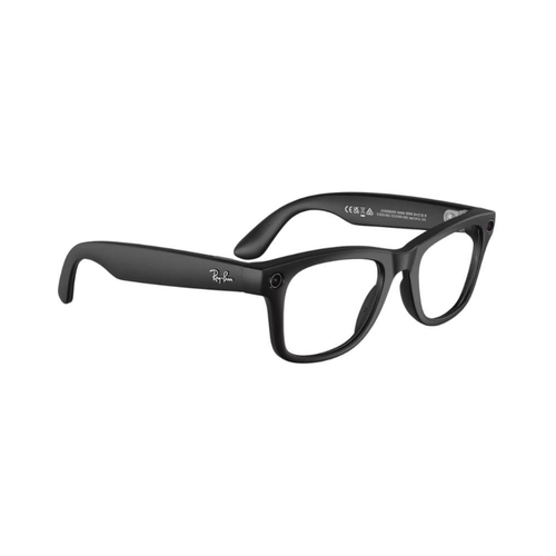 Ray-Ban Meta Wayfarer Ak�ll� G�zl�k Mat Siyah �effaf Grafit Ye�il Transitions Cam Rengi RW4006