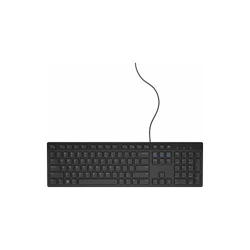 Dell KB216 Multimedia Kablolu Q USB ngilizce Klavye Siyah 580-ADHK