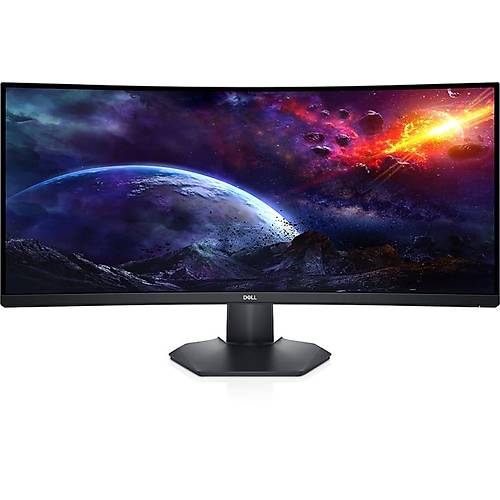 Dell S3422DWG 34 3440x1440 144Hz 1ms HDMI DP HDR 400 Curved Led Monitr