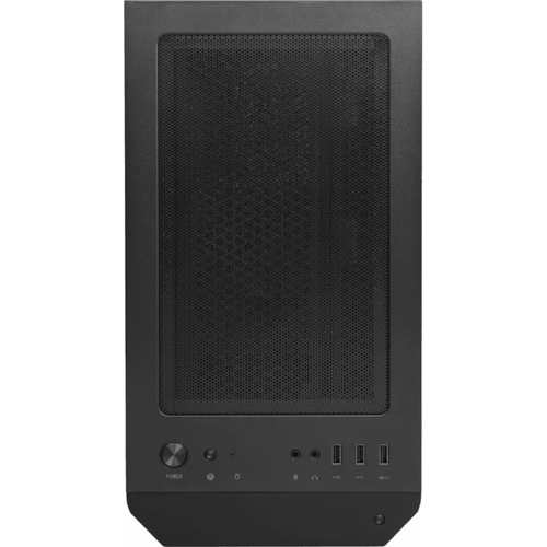 MSI MAG FORGE M100R Temperli Cam ATX Gaming Siyah Kasa PSU Yok