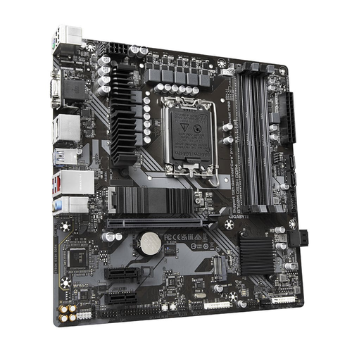 Gigabyte B760M DS3H DDR5 7600 MHz (OC) PCI-E Gen4 M.2 USB 3.2 DP HDMI 2.5G LAN mATX Soket 1700