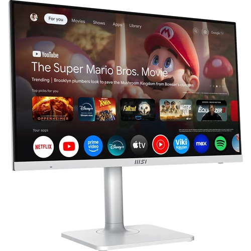 MSI MODERN MD272UPSW 27 3840x2160 UHD 60Hz 1ms HDMI VGA DP Type-C RJ45 Adaptive Sync IPS Monitr