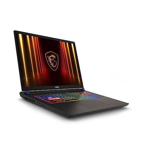 MSI Vector 17 HX AI A2XWHG-081TR Ultra 9 275HX 32GB 2TB SSD 12GB RTX5070Ti 140W 17 QHD+ 240Hz Windows 11