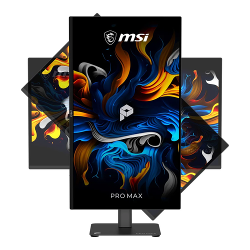MSI PRO MAX 271UPX12G 26.5 3840x2160 4K UHD 120Hz 0.03 ms HDMI DP Type-C Vesa Display HDR True Black 400 AMD FreeSync Premium Pro QD-OLED Monit�r