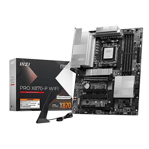 MSI PRO X870-P WiFi DDR5 8200MHz (OC) 3xM.2 USB 4 HDMI 5G LAN WiFi 7 RGB ATX AM5