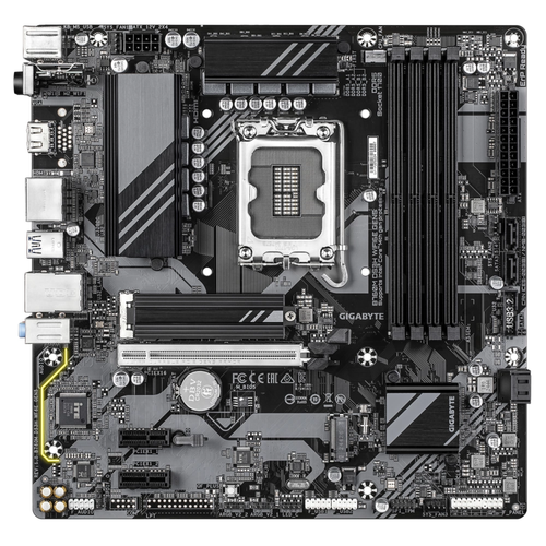 Gigabyte B760M DS3H Wi-Fi 6E GEN 5 DDR5 5600 MHz 2xM.2 2.5G LAN Micro-ATX Soket 1700