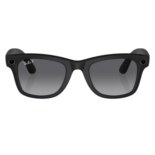 Ray-Ban Meta Wayfarer Ak�ll� G�zl�k Mat Siyah Polarize Grafit RW4008