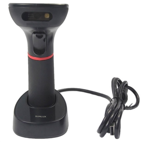 Sunlux XL-9610 2D USB Kablosuz El Tipi Ayakl� Karekod Barkod Okuyucu
