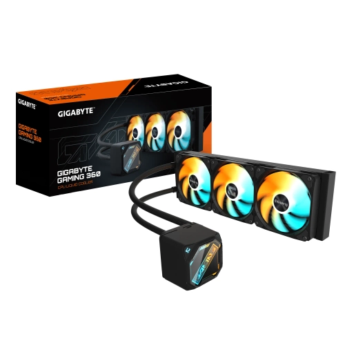 Gigabyte Gaming 360 3x120mm ARGB Fan Amd Intel İşlemci Sıvı Soğutucu GP-GME 360