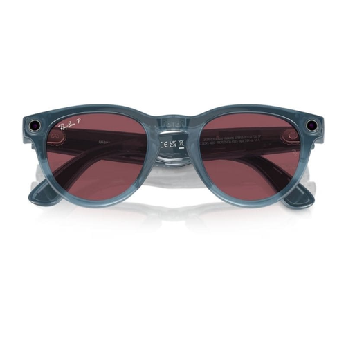 Ray-Ban Meta Headliner Ak�ll� G�zl�k Mavi Polarize Tozlu K�rm�z�