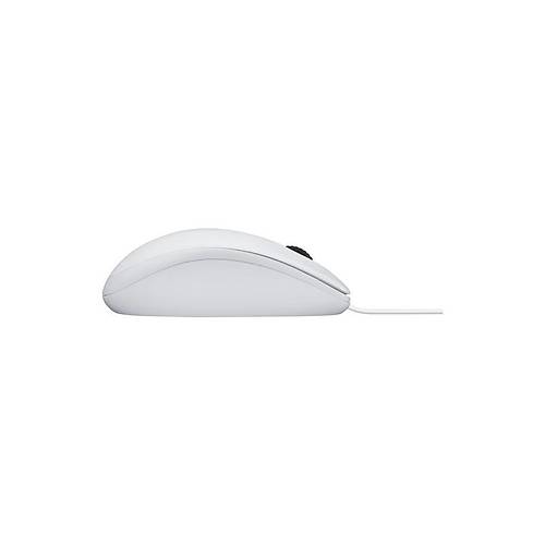 Logitech B100 Kablolu Mouse Beyaz 910-003360