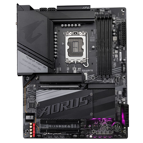Gigabyte Z790 AORUS ELITE X WIFI7 DDR5 8266 MHz (OC) PCI-E Gen5 M.2 USB 3.2 DP HDMI 2.5G LAN Wi-Fi 7 ATX Soket 1700