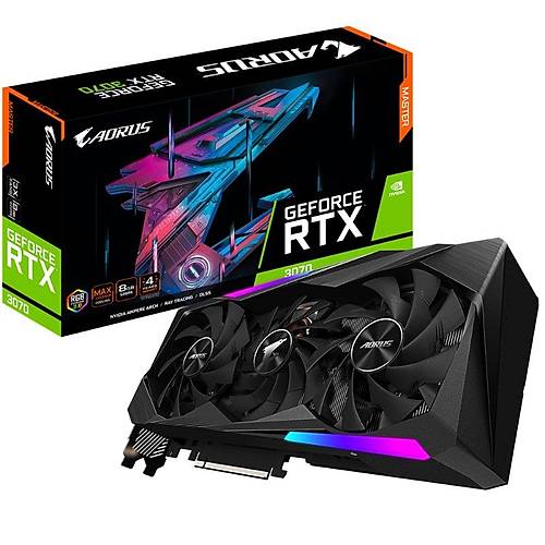 Gigabyte AORUS GeForce RTX 3070 MASTER 8G 8GB 256Bit GDDR6X