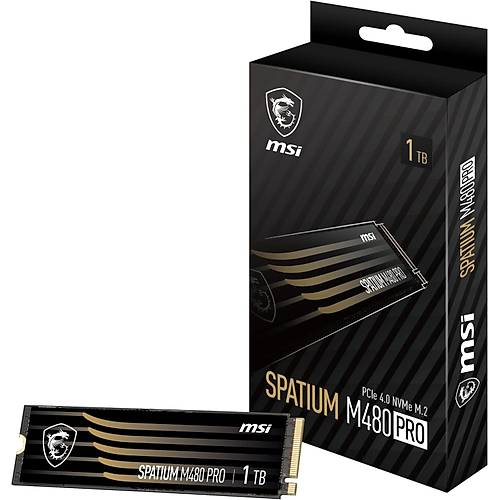 MSI Spatium M480 Pro 1TB NVMe M.2 PCIe 4.0 SSD Disk