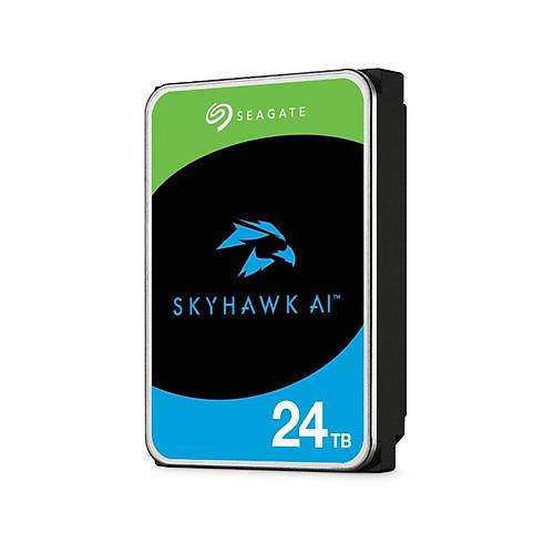 Seagate Skyhawk AI 3.5 24TB 7200RPM 512MB Sata 6Gbit/sn 7/24 ST24000VE002Sabit Disk