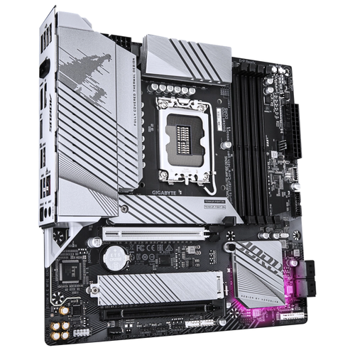 Gigabyte B760M AORUS ELITE Wi-Fi 6E GEN 5 DDR5 5600 MHz 2xM.2 2.5G LAN Micro-ATX Soket 1700