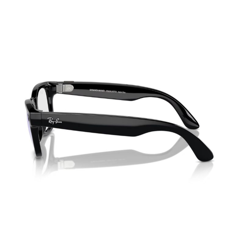 Ray-Ban Meta Wayfarer Ak�ll� G�zl�k Siyah �effaf Mavi I��k Filtreli
