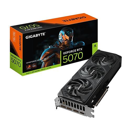 Gigabyte GeForce RTX 5070 WindForce OC SFF 12GB 192bit GDDR7 GV-N5070WF3OC-12GD