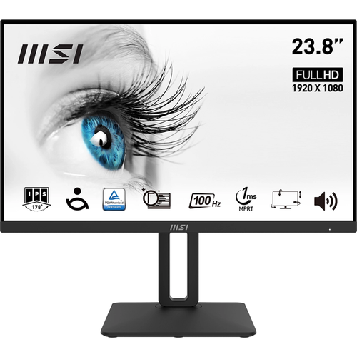 MSI PRO MP242AP 23.8 1920x1080 100Hz 1ms HDMI VGA DP IPS Pivot Monit�r