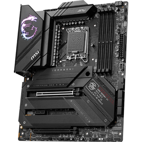 MSI MPG Z790 CARBON WiFi DDR5 7600MHz (OC) PCI-E Gen 5 M.2 USB 3.2 HDMI 1x2.5G LAN WiFi 6E ATX Soket 1700