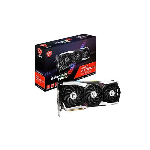 MSI Radeon RX 6800 Gaming Z Trio 16G 16GB GDDR6 256Bit PCIe 4.0 X16 (3xDP 1xHDMI) Ekran Kart