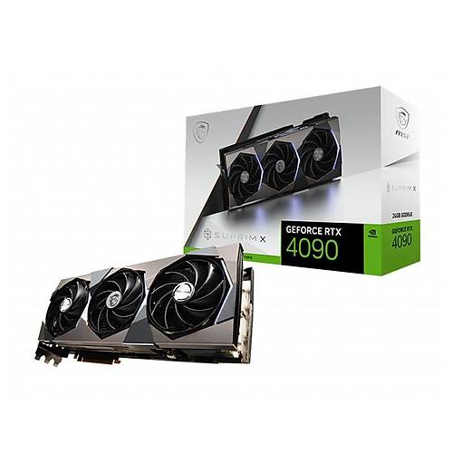 MSI GeForce RTX 4090 SUPRIM X 24G 24GB 384Bit GDDR6X DLSS 3 Ekran Kart