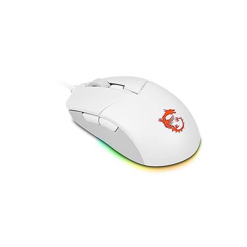 MSI Clutch GM11 RGB Beyaz Kablolu Gaming Mouse