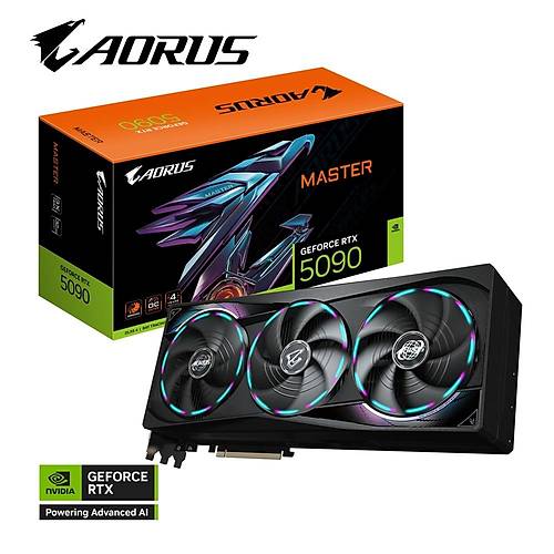 Gigabyte Aorus GeForce RTX 5090 Master 32GB 512bit GDDR7 GV-N5090AORUS M-32GD