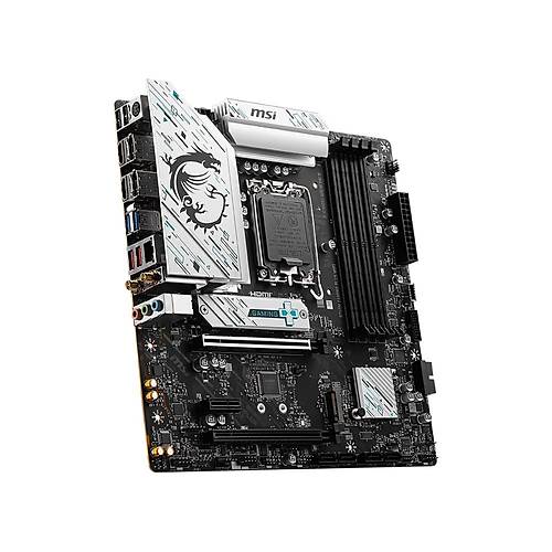 MSI B760M GAMING PLUS WiFi DDR5 6800MHz (OC) PCI-E M.2 USB 3.2 HDMI DP 1x2.5G LAN WiFi 6E mATX Soket 1700